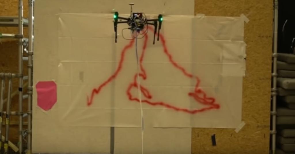 Το πρώτο drone που φτιάχνει γκράφιτι δημιούργησε η Ντίσνει [video]
