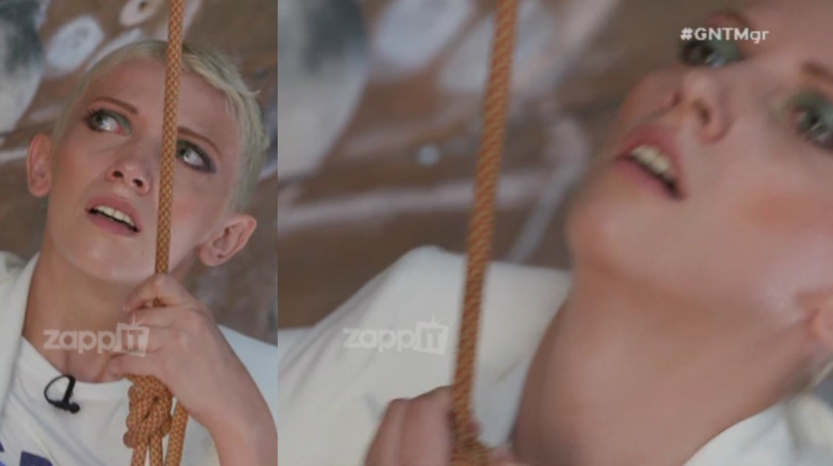 GNTM: Στα όρια της λιποθυμίας η Έλντα στον αέρα! Φώναξε να την κατεβάσουν ο φωτογράφος!