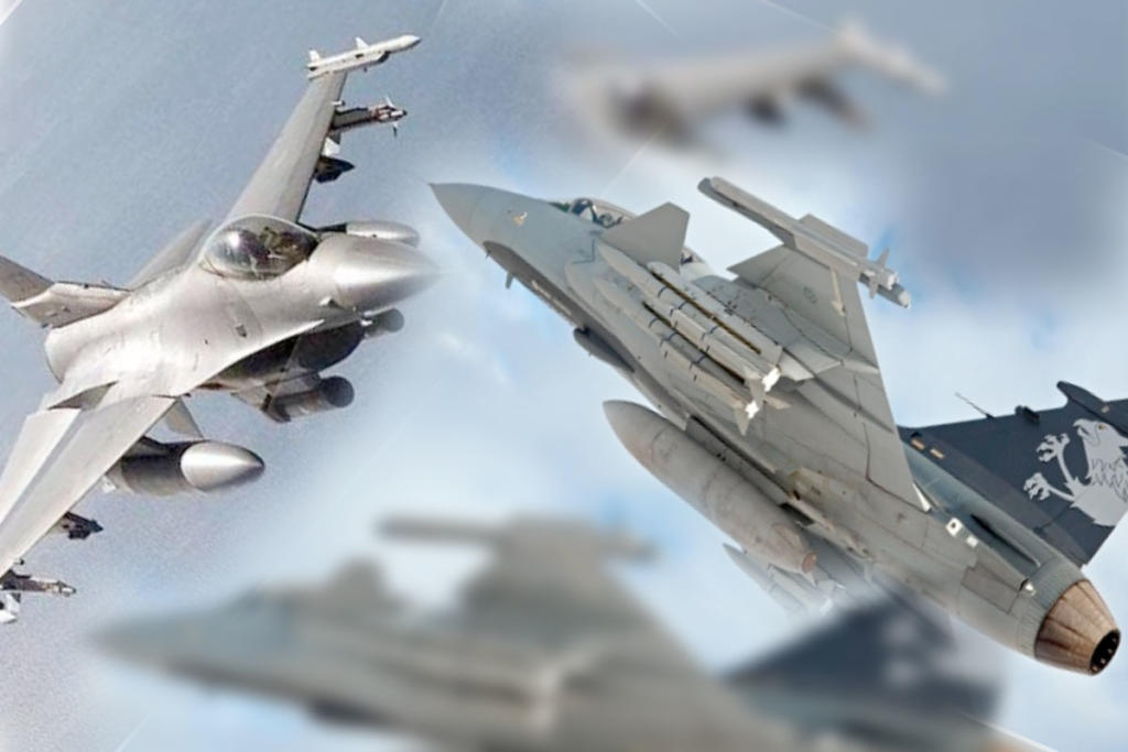 Η μονομαχία των δύο μαχητικών F-16 και Gripen E για τα “μπλε φτερά” του Αγαίου! [vid]