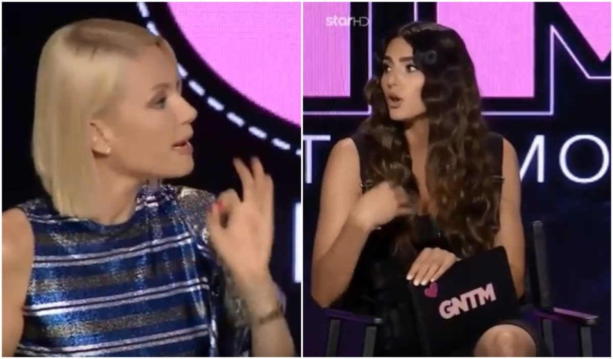 GNTM: Βγήκαν “μαχαίρια” για την μιγάδα καλλονή! Αγρίεψε η Καγιά με την Ηλιάνα Παπαγεωργίου – Video