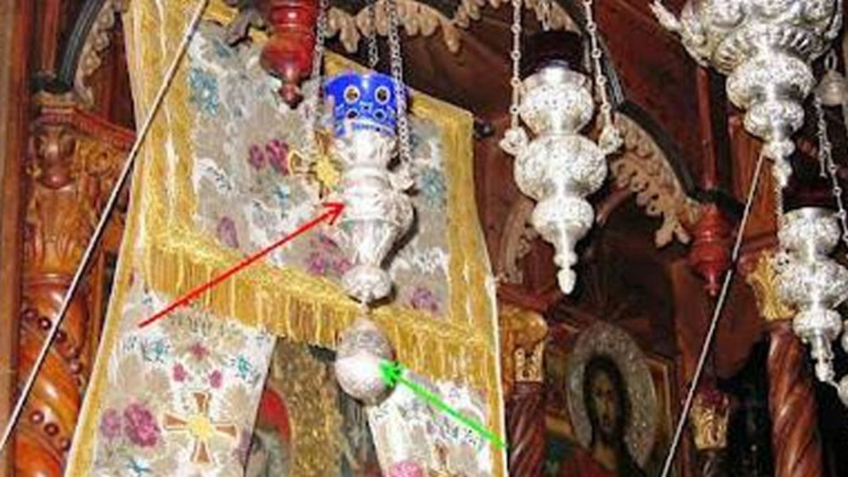 Το καντήλι του Σουλτάνου στην Αγιορείτικη εικόνα της Αγίας Άννας – Τί συμβαίνει όταν κουνιέται μόνο του