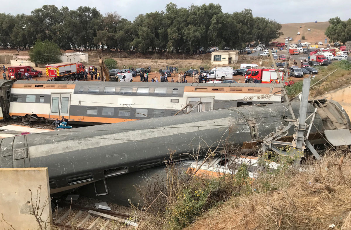 Μαρόκο: Τουλάχιστον 6 νεκροί και 70 τραυματίες από τον εκτροχιασμό τρένου [pics]