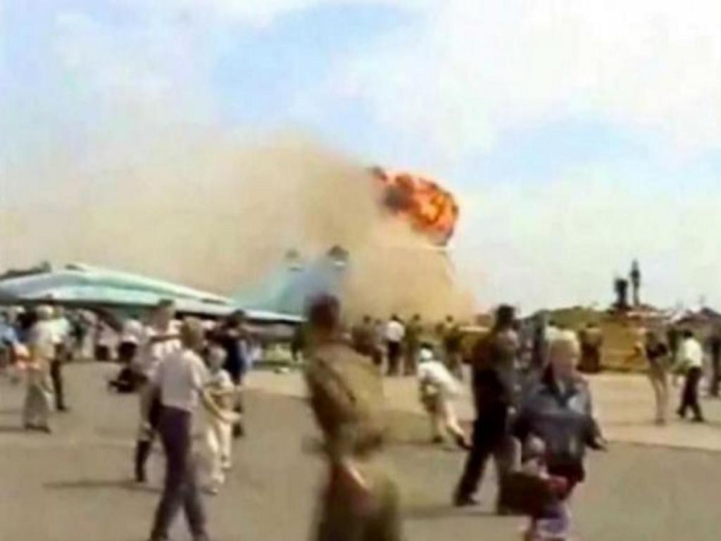 Έκτακτο: Συντριβή μαχητικού αεροσκάφους Su-27 στην Ουκρανία!