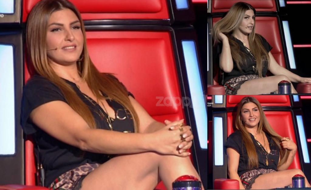 The Voice: “Έλιωσε” με τα νάζια της Παπαρίζου! Δεν έπαιρνε τα μάτια του από πάνω της…
