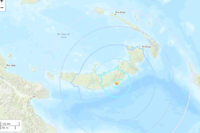 Σεισμός 7 Ρίχτερ στην Παπούα Νέα Γουινέα και τσουνάμι… 30 εκατοστών