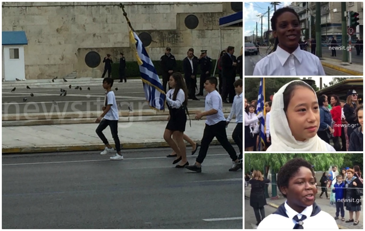 28η Οκτωβρίου – Παρέλαση Αθήνας: Ρίγη συγκίνησης για τους σημαιοφόρους! [pics]