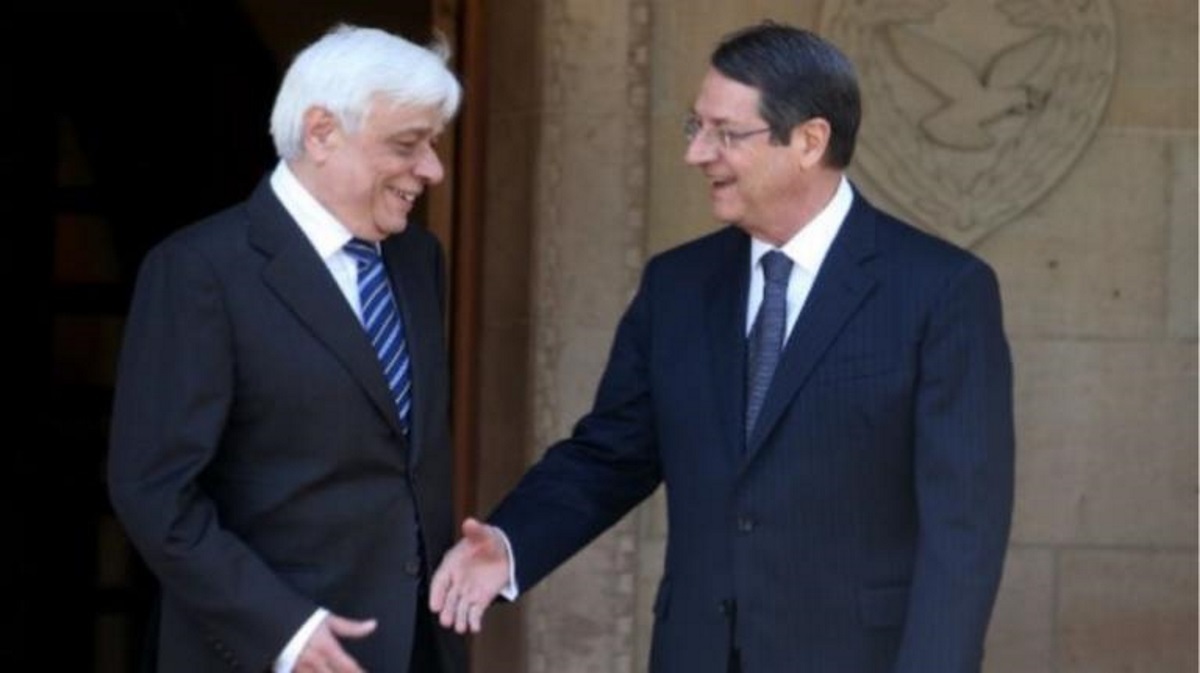 Επίσκεψη Παυλόπουλου στην Κύπρο και συνάντηση με Αναστασιάδη στο Προεδρικό