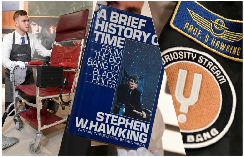 Στίβεν Χόκινγκ: Ιστορική δημοπρασία με αντικείμενα του “λαμπρότερου μυαλού” της εποχής μας! video, pics
