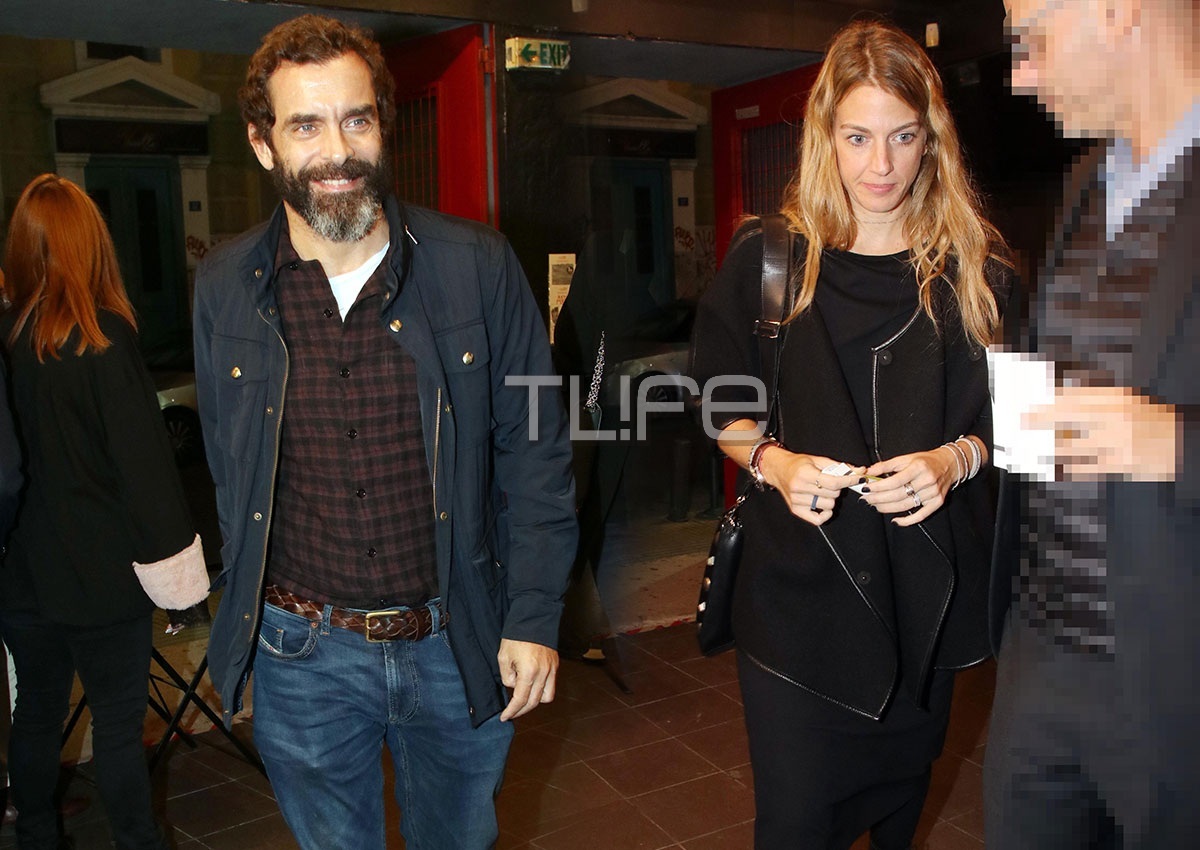 Κωνσταντίνος Μαρκουλάκης – Χρυσή Βαρδινογιάννη: Μαζί στο θέατρο! Φωτογραφίες
