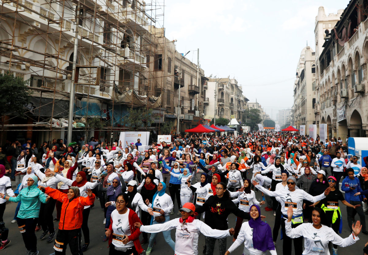 Κάιρο: Ο πρώτος γυναικείος αγώνας δρόμου για την εξάλειψη της βίας [pics]