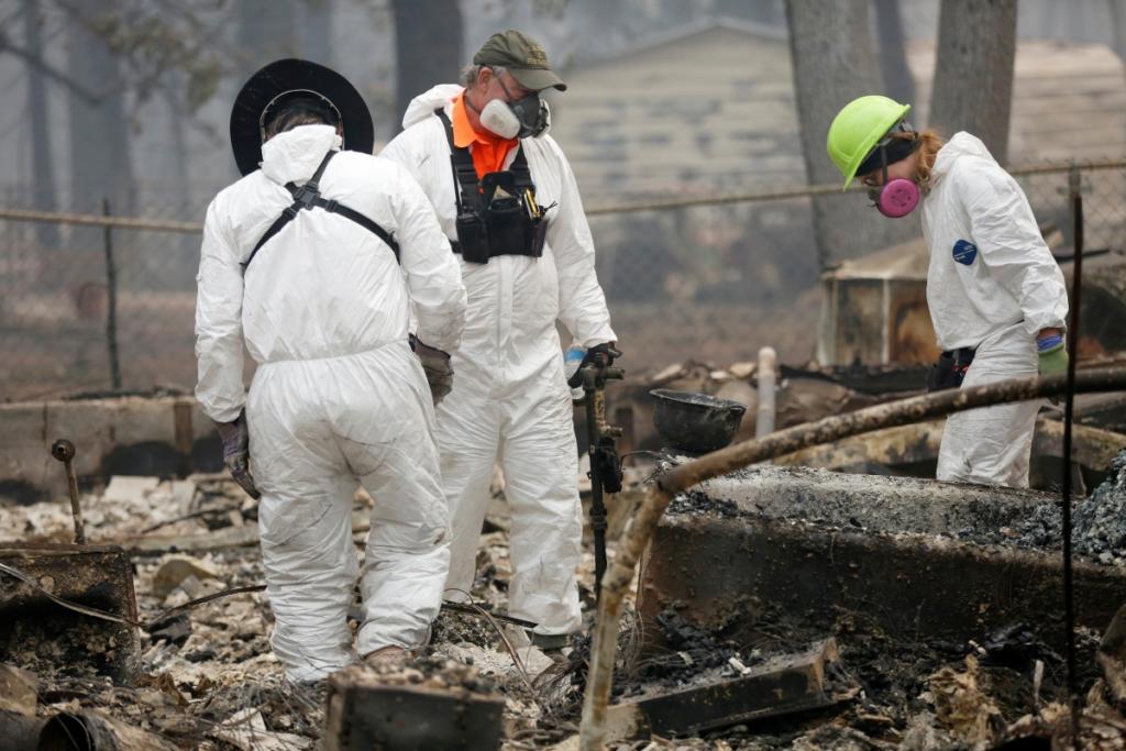 Καλιφόρνια: Στους 71 ανέβηκε ο αριθμός των νεκρών – Πάνω από 1.000 οι αγνοούμενοι – Στην περιοχή ο Τραμπ