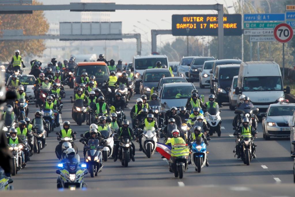 Τα “κίτρινα γιλέκα” εμπνέουν τις κινητοποιήσεις  στην Πορτογαλία