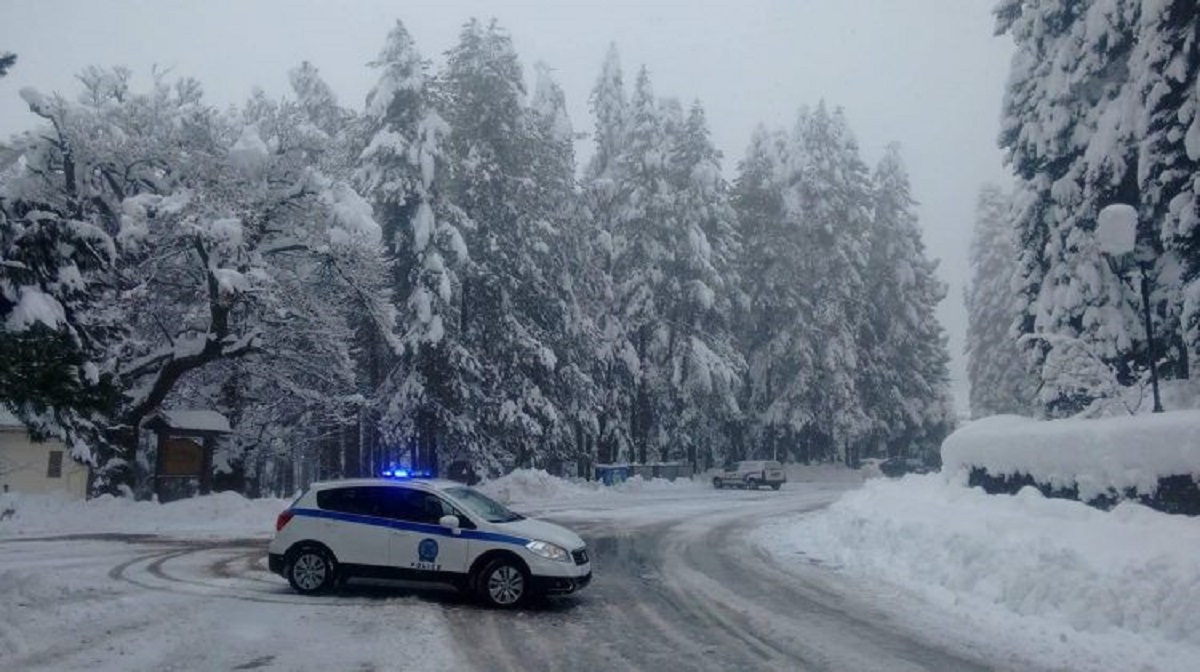 Καιρός: Χιόνια σε Κοζάνη και Τρίκαλα