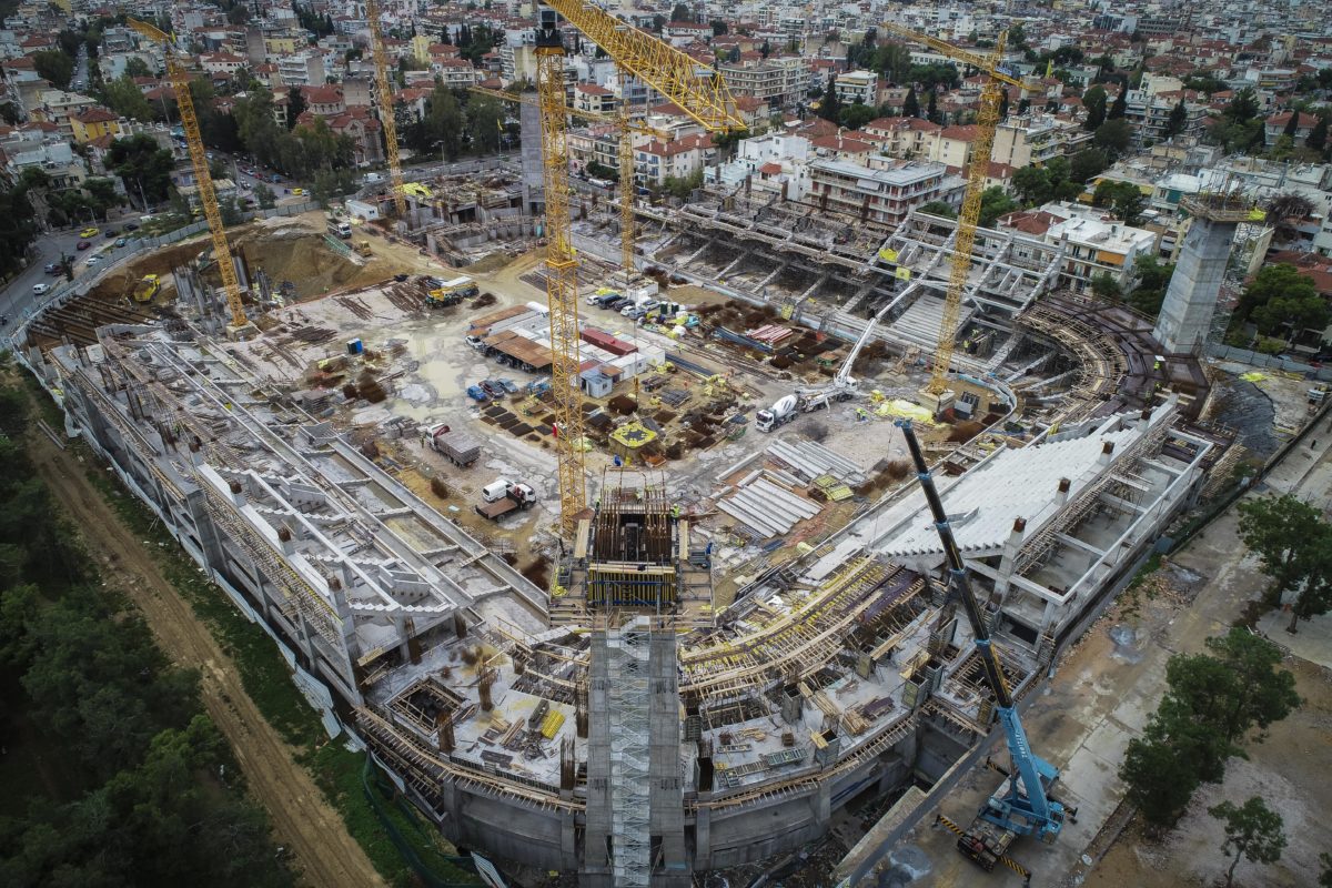 Γήπεδο ΑΕΚ: Ο διάδρομος και τα σκαλοπάτια της “Αγιά Σοφιάς” – video