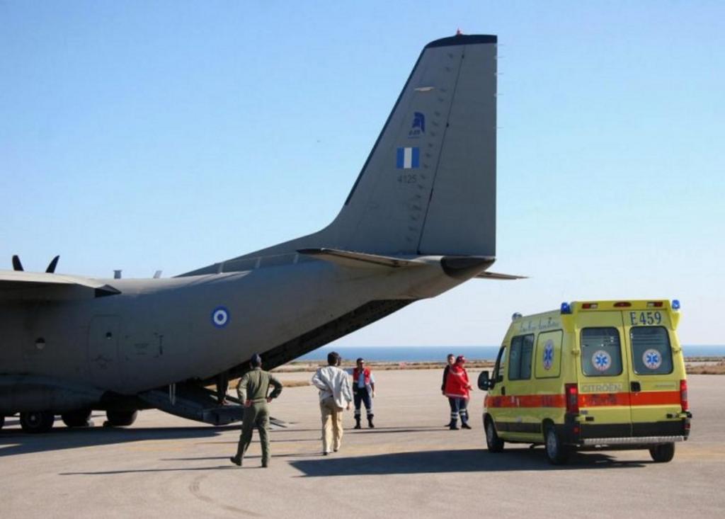 Κρήτη: Αερομεταφορά σωτηρίας για βρέφος τεσσάρων ημερών