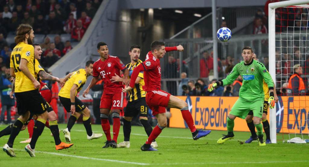 Μπάγερν Μονάχου – ΑΕΚ 2-0 ΤΕΛΙΚΟ: Ο Λεβαντόφσκι “σκότωσε” την Ένωση! Τα αποτελέσματα στο Champions League
