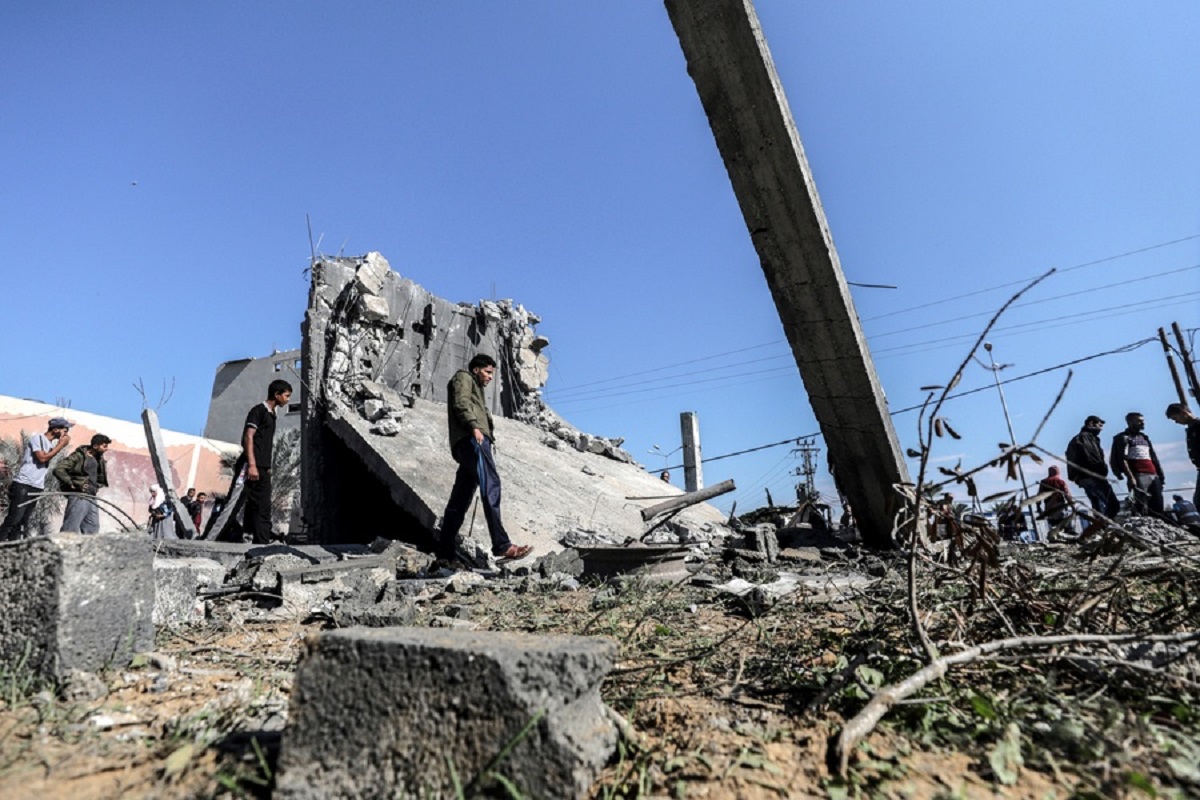 Ισραηλινά αεροσκάφη βομβάρδισαν τον τηλεοπτικό σταθμό της Χαμάς στη Γάζα!