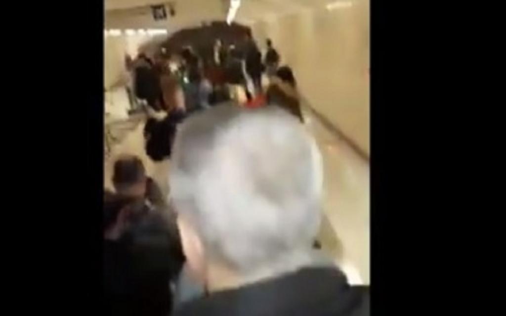 Οπαδοί της Χρυσής Αυγής στο σταθμό του μετρό στο Μοναστηράκι – Φώναζαν συνθήματα για τον Κατσίφα!