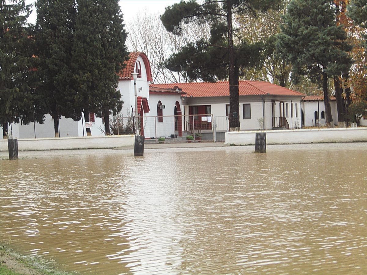 Θράκη: Το έργο των 235.000 ευρώ και οι εικόνες που έφερε η κακοκαιρία – Πλημμύρισε η μονή της Παναγίας Φανερωμένης [pics]