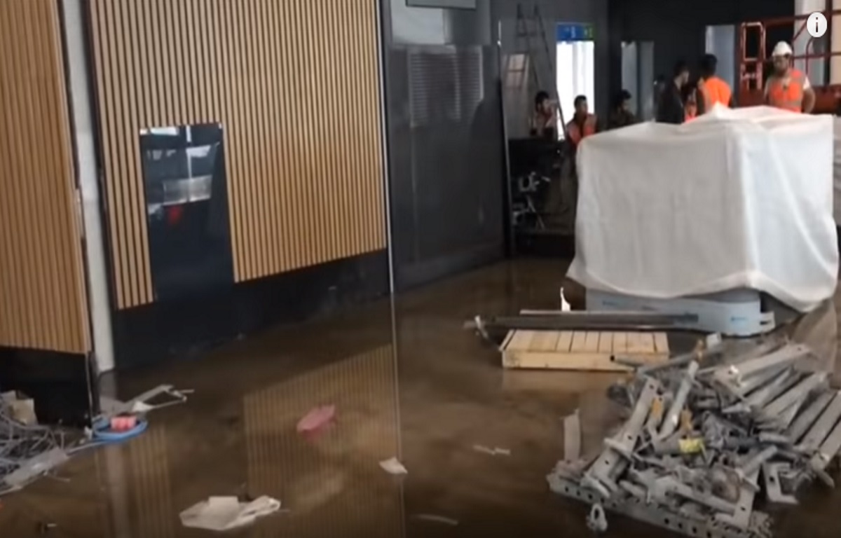 Πλημμύρισε το νέο αεροδρόμιο της Κωνσταντινούπολης! Απίστευτες εικόνες – Video