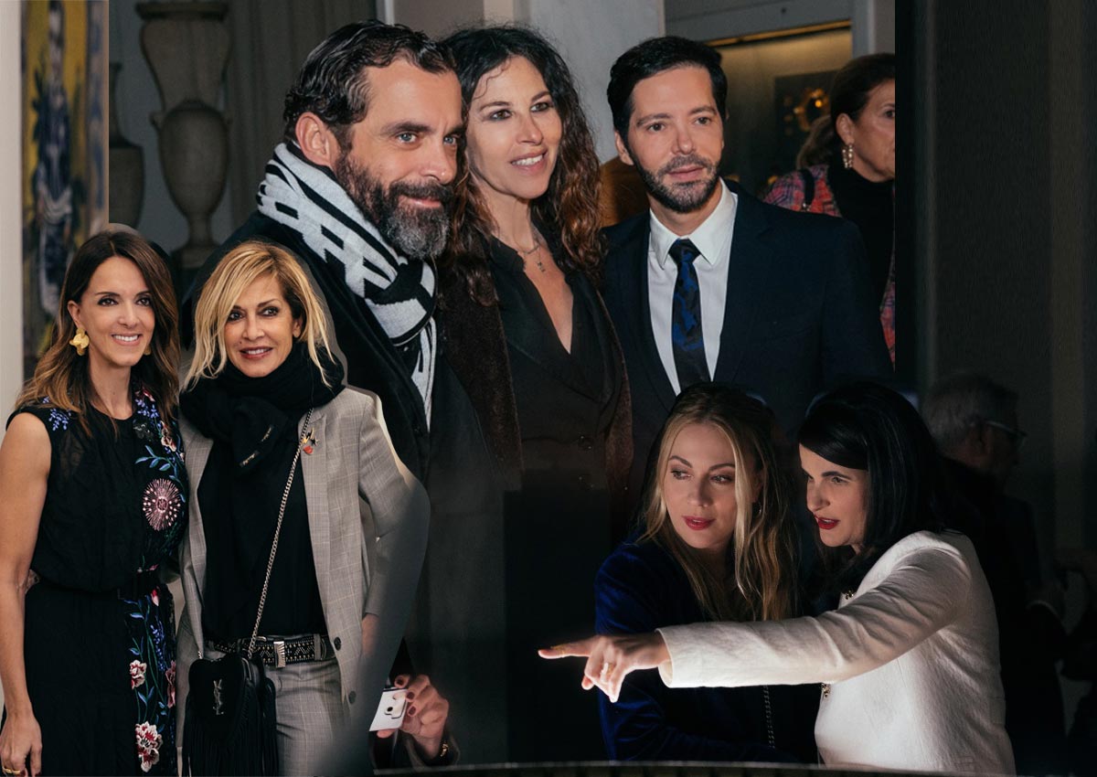 Λαμπερές παρουσίες στην έκθεση κοσμημάτων της Ελένης Σύρακα στο Μουσείο Μπενάκη!