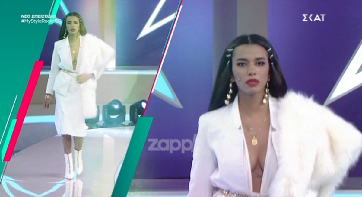 Σάστισαν με τη καυτή εμφάνιση της Παπαδέλλη στο My Style Rocks! Της ζήτησαν να κλείσει το σακάκι!