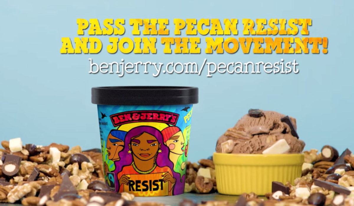 “Γευτείτε” το Pecan Resist, το παγωτό κατά του Ντόναλντ Τραμπ! video