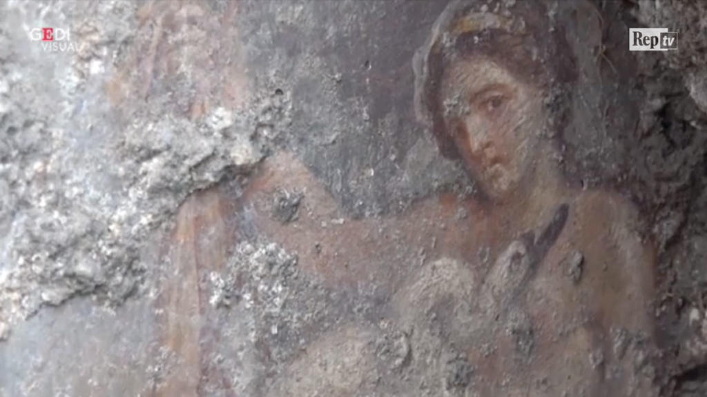 Πομπηία: Ανακάλυψαν ερωτική νωπογραφία με άρωμα Ελλάδας [video]