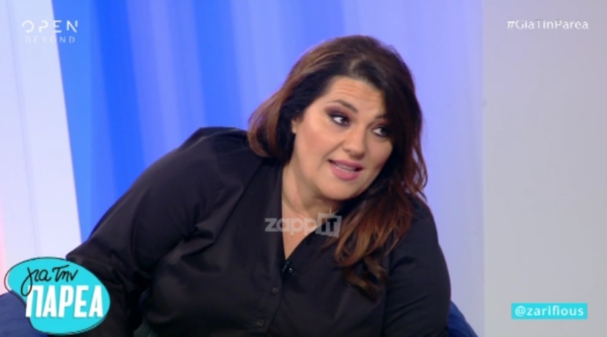 Η Κατερίνα Ζαρίφη απάντησε για τη σύγκριση με την Σίσσυ Χρηστίδου και το χαμό που ακολούθησε!