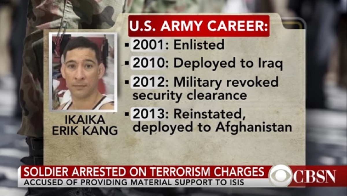 ΗΠΑ: 25 χρόνια φυλακή σε στρατιωτικό που είχε ορκιστεί πίστη στον ISIS