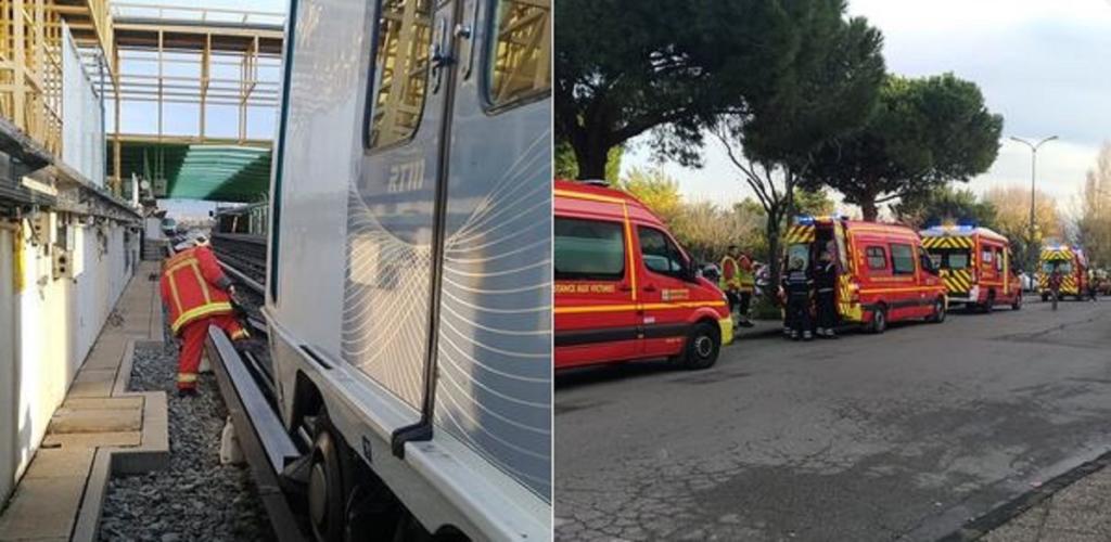 Εκτροχιάστηκε συρμός του μετρό στη Μασσαλία – Πολλοί τραυματίες