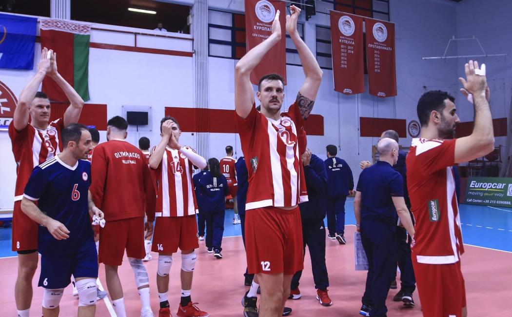 Ο Ολυμπιακός προκρίθηκε στους “16” του CEV Cup