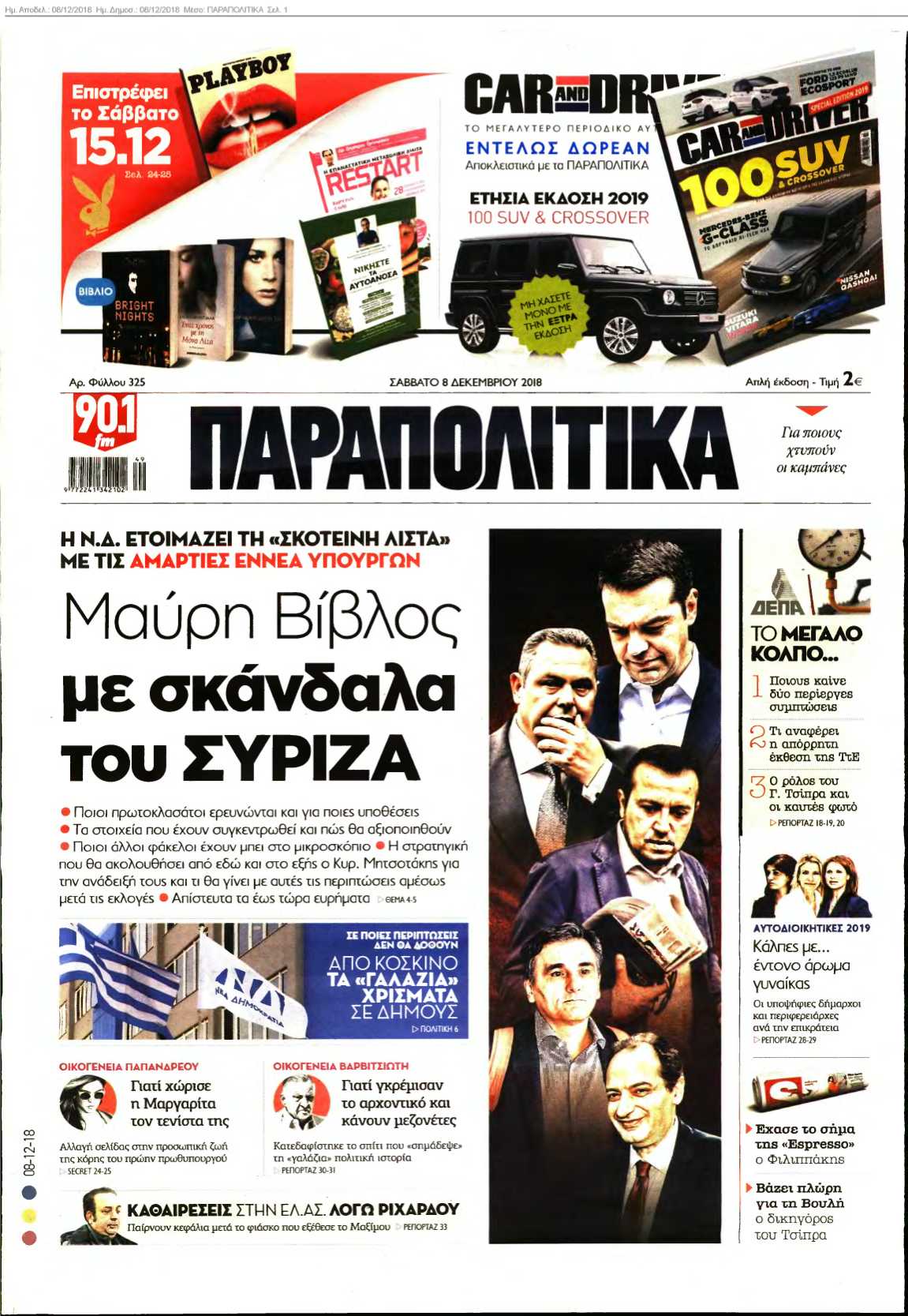 ΠΑΡΑΠΟΛΙΤΙΚΑ 08-12-2018