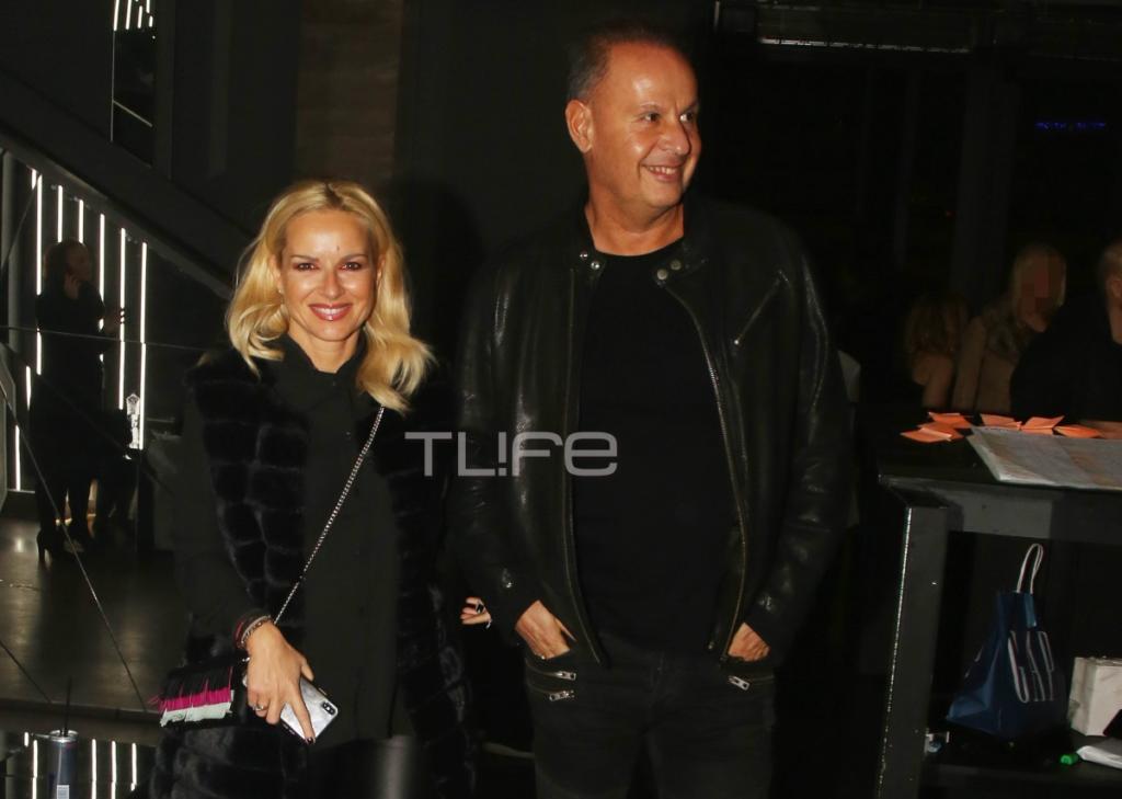 Μαρία Μπεκατώρου: Βραδινή έξοδος με τον σύζυγό της! [pics]