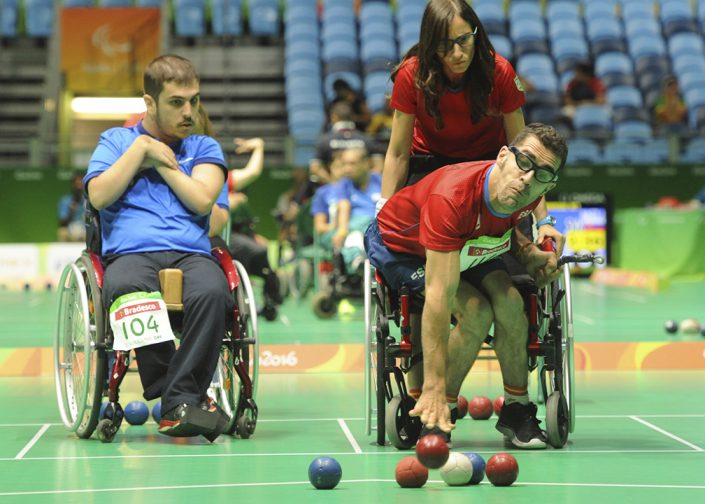 Eλληνικές διακρίσεις σε μπότσια, σκοποβολή και ξιφασκία με αμαξίδιο