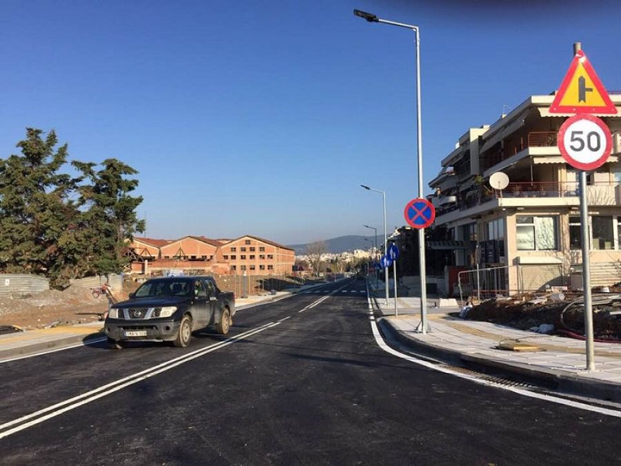 Θεσσαλονίκη: Δόθηκε στην κυκλοφορία η οδός Αλλατίνη μετά από 2,5 χρόνια – Έκλεισε για τα έργα του μετρό!