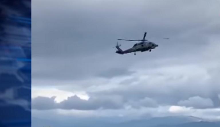 Τρόμος με ελικόπτερο στο Αίγιο! Το παρέσυρε ο αέρας – video