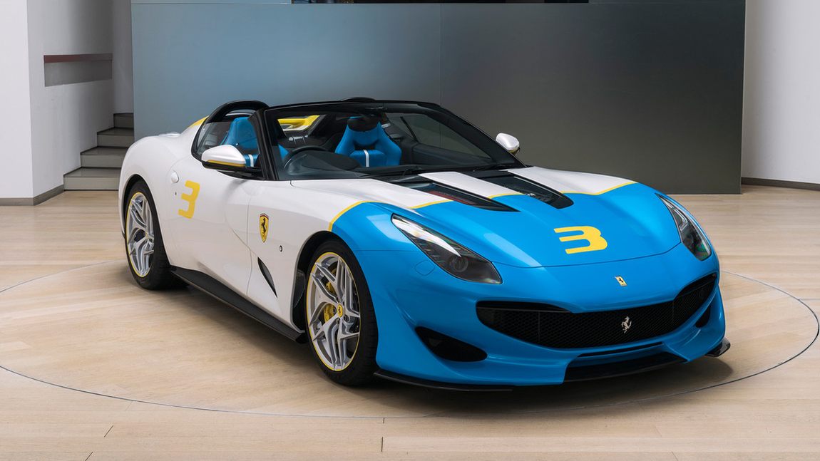 Μια μοναδική, ανοιχτή Ferrari
