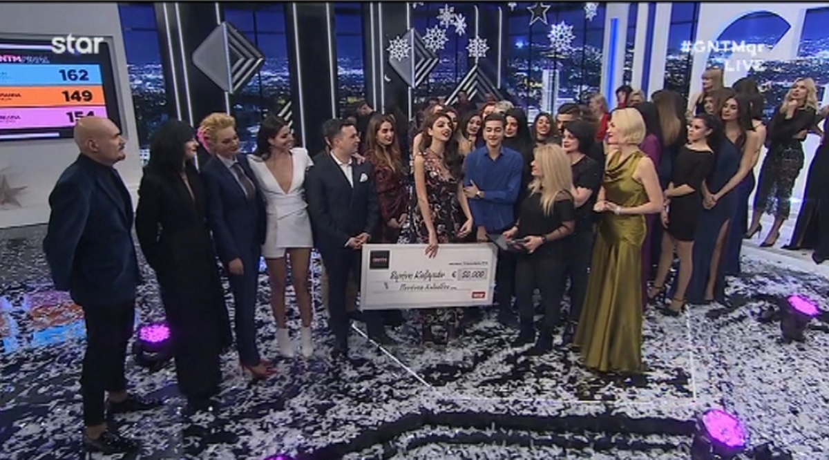 GNTM – Τελικός: Μεγάλη νικήτρια η Ειρήνη Καζαριάν!