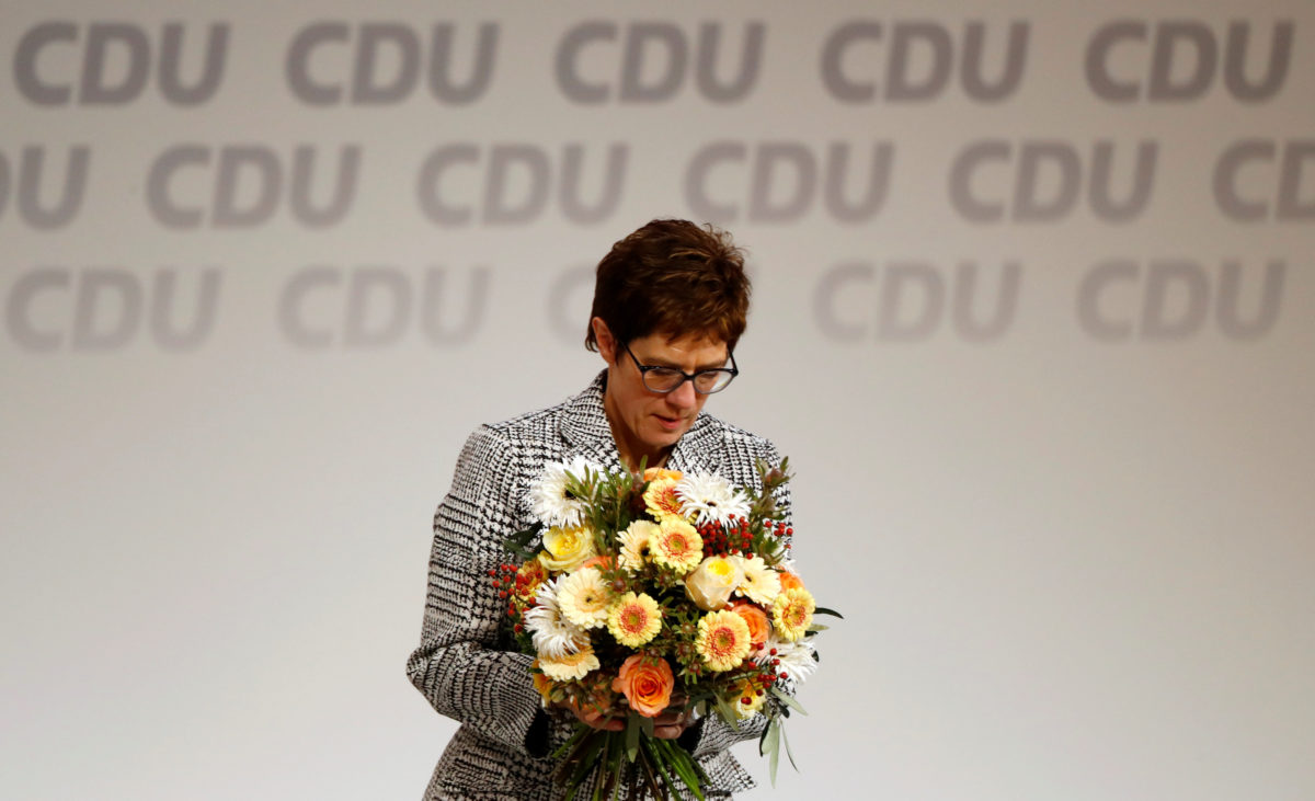 Γερμανία: Η ενότητα του CDU βασικό μέλημα της ‘Ανεγκρετ Κραμπ-Καρενμπάουερ