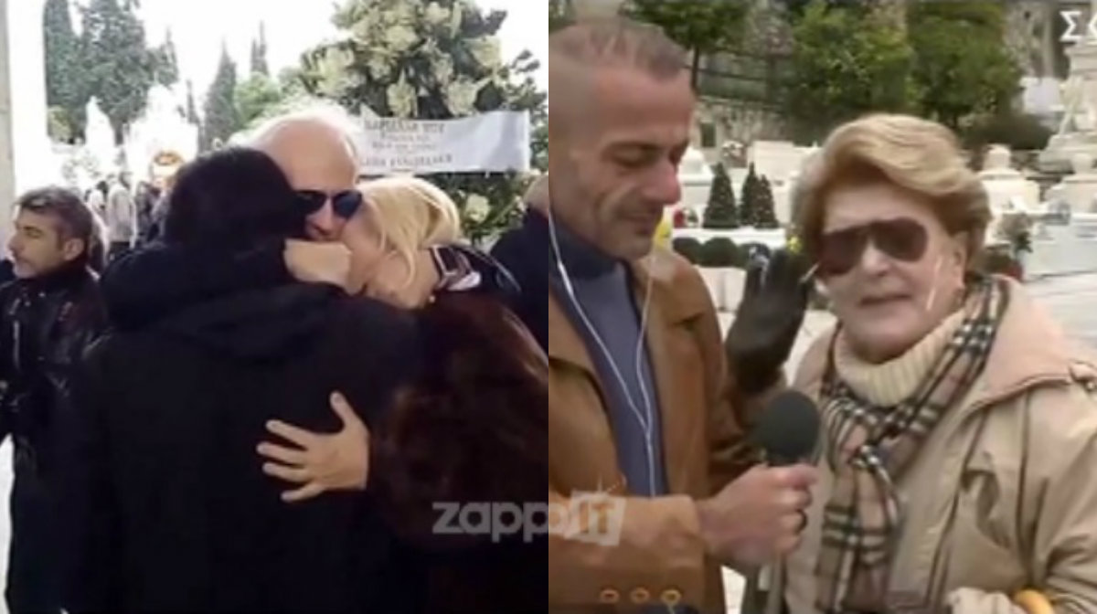 Μαριάννα Τόλη: Η συγκινητική αγκαλιά Αργυράκη, Αρβανιτίδη Ουίλιαμς στην κηδεία και τα φορτισμένα λόγια της Βάσιας Τριφύλλη