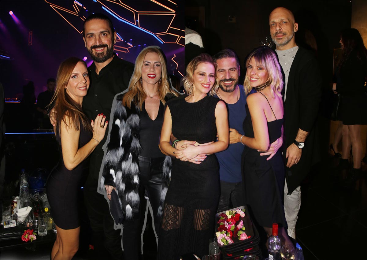 Οι celebrities διασκέδασαν στα μπουζούκια λίγο πριν τα Χριστούγεννα! [pics]