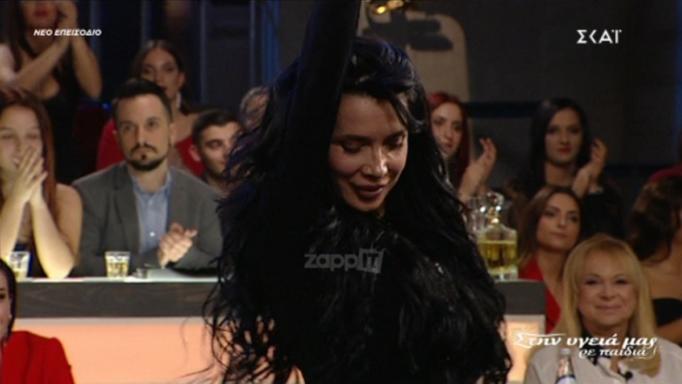 Η Πάολα “γκρέμισε” με τον χορό της το πλατό του Παπαδόπουλου! [vid]