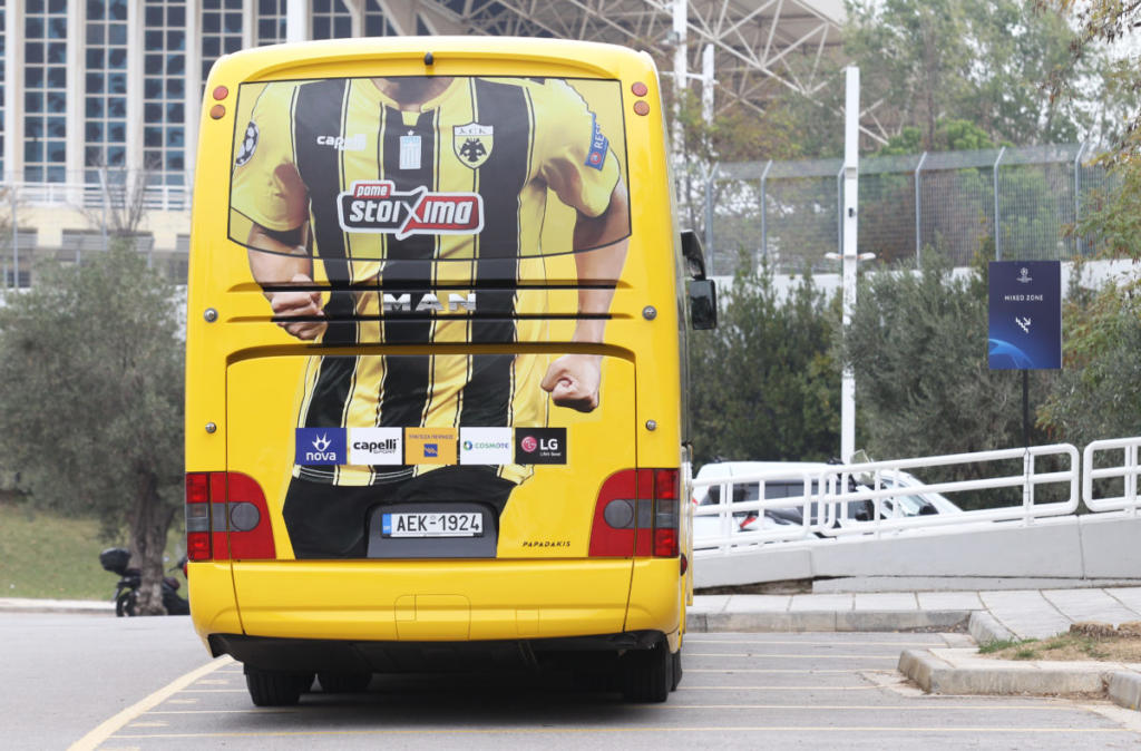 Βόλος – ΑΕΚ: Επίθεση στο πούλμαν της Ένωσης