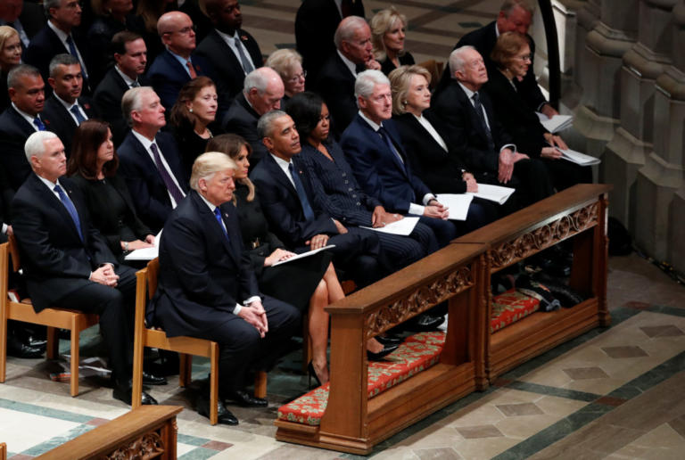 Live - Τζορτζ Μπους: Οι ΗΠΑ αποχαιρετούν τον 41ο τους Πρόεδρο