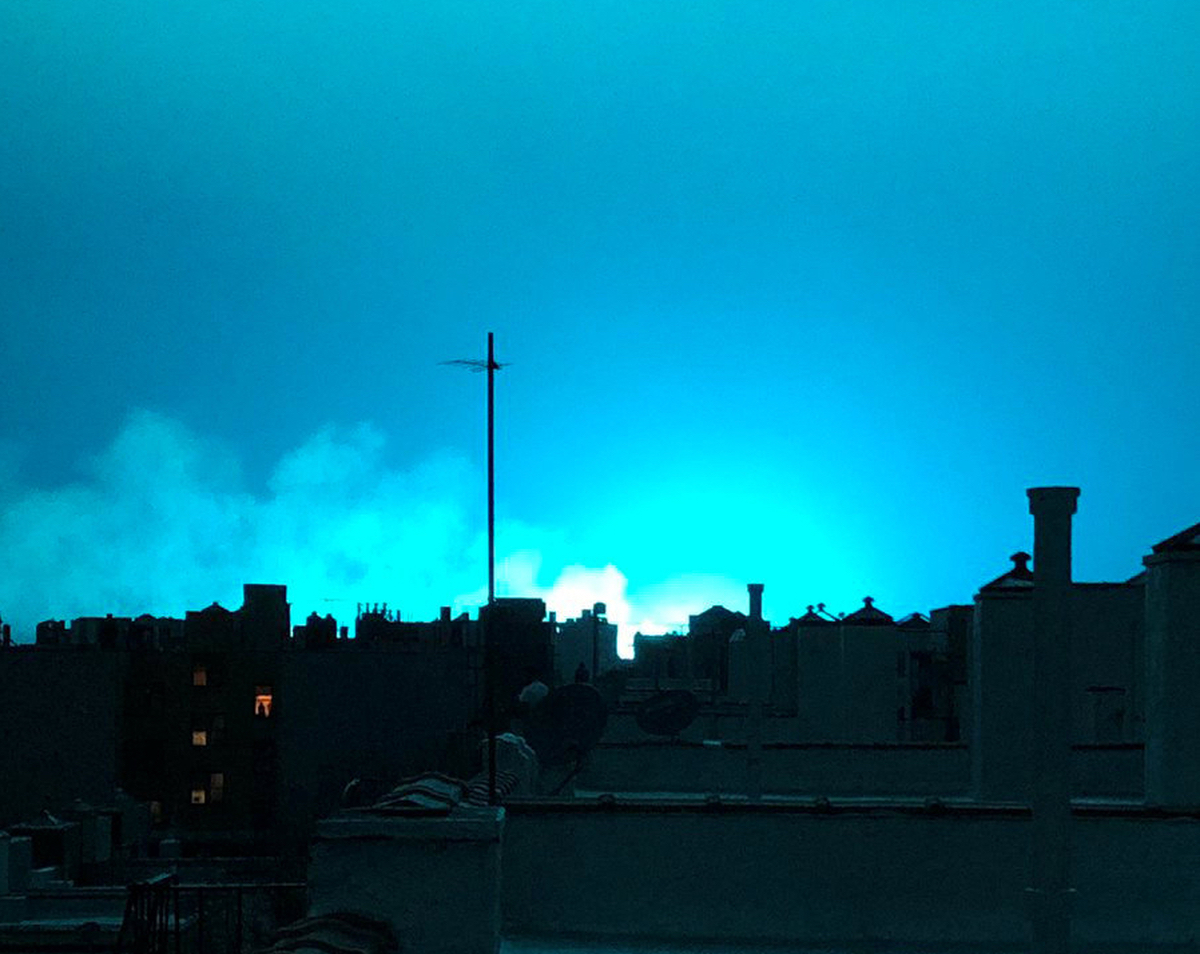 Αρμαγεδδών; Ένα απόκοσμο φως κάλυψε όλη τη Νέα Υόρκη! [pics, video]