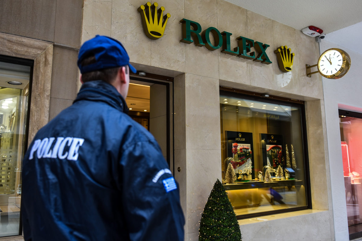 Rolex ληστεία