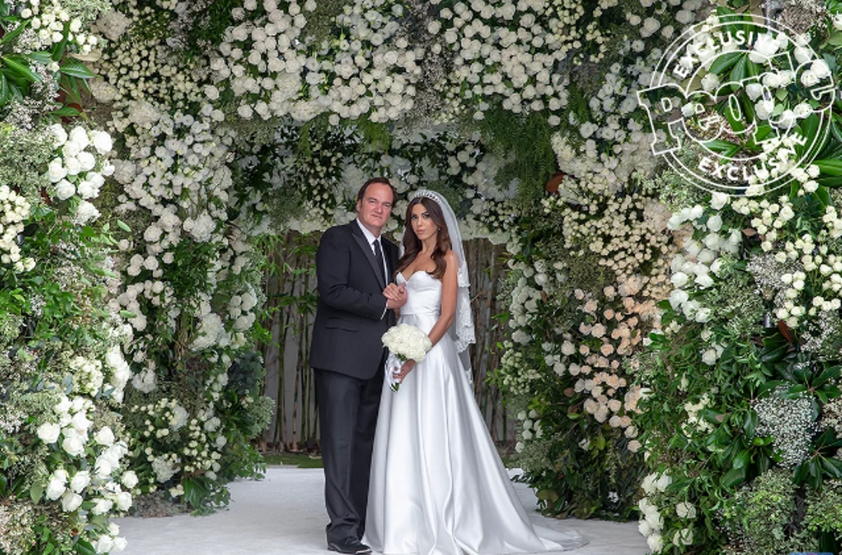 Χαμός με τον μυστικό γάμο του Quentin Tarantino με την 20 χρόνια νεώτερη σύντροφό του! Η πρώτη φωτογραφία