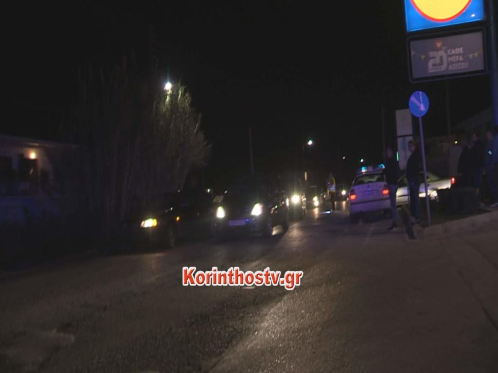 Κορινθία: Ένας τραυματίας από σύγκρουση αυτοκινήτου με μηχανή – Αυτοψία στο σημείο του τροχαίου – video