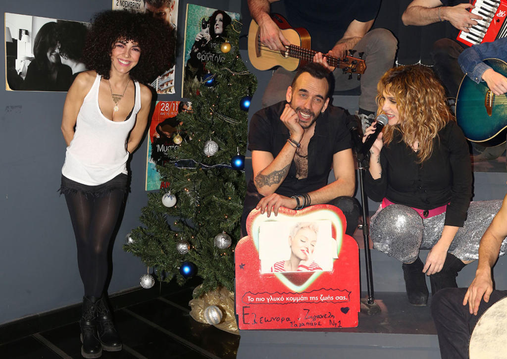 Μαρία Σολωμού: Με σέξι σορτσάκι στη μουσική σκηνή που τραγουδά o Πάνος Μουζουράκης! [pics]